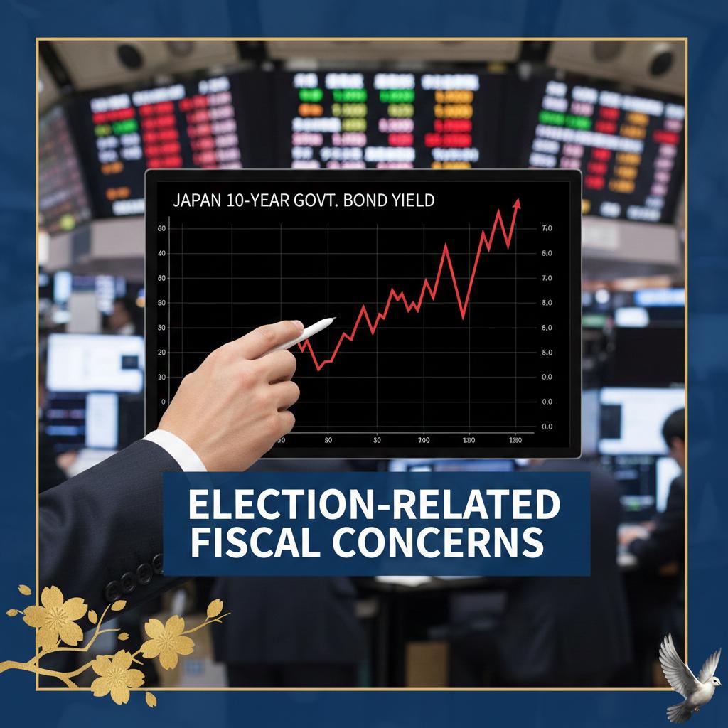 Japan Bond Yields Rise on Election-Related Fiscal Concerns