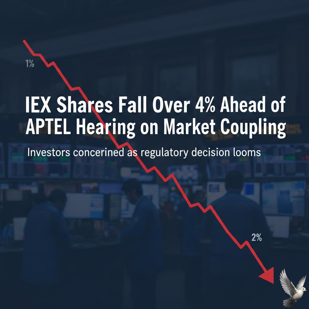 IEX Shares Fall Over 4% Ahead of APTEL Hearing on Market Coupling