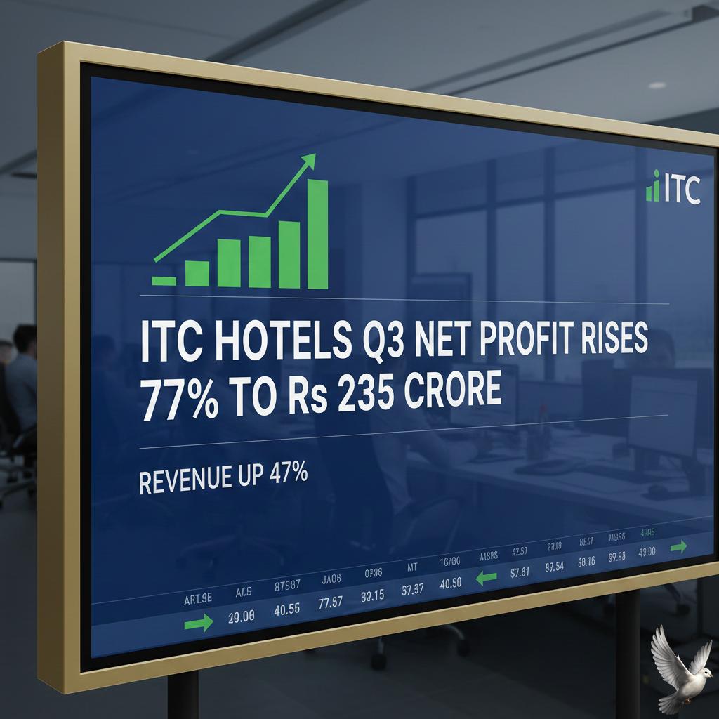 ITC Hotels Q3 Net Profit Rises 77% to Rs 235 Crore, Revenue Up 47%
