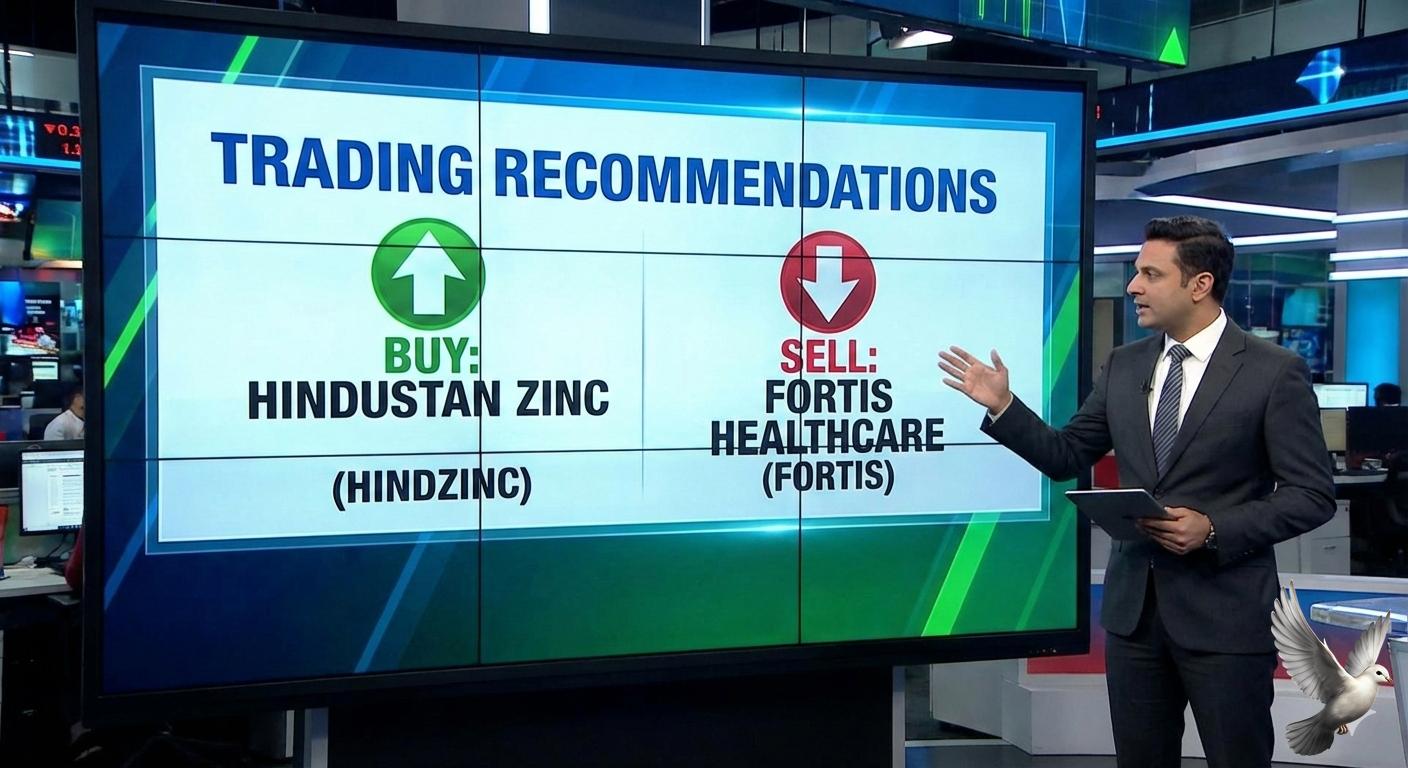 Trading Recommendations: Buy Hindustan Zinc, Sell Fortis Healthcare