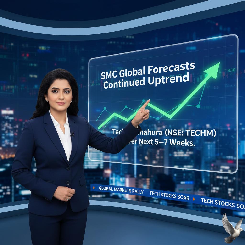 SMC Global Forecasts Continued Uptrend in Tech Mahindra Over Next 5–7 Weeks