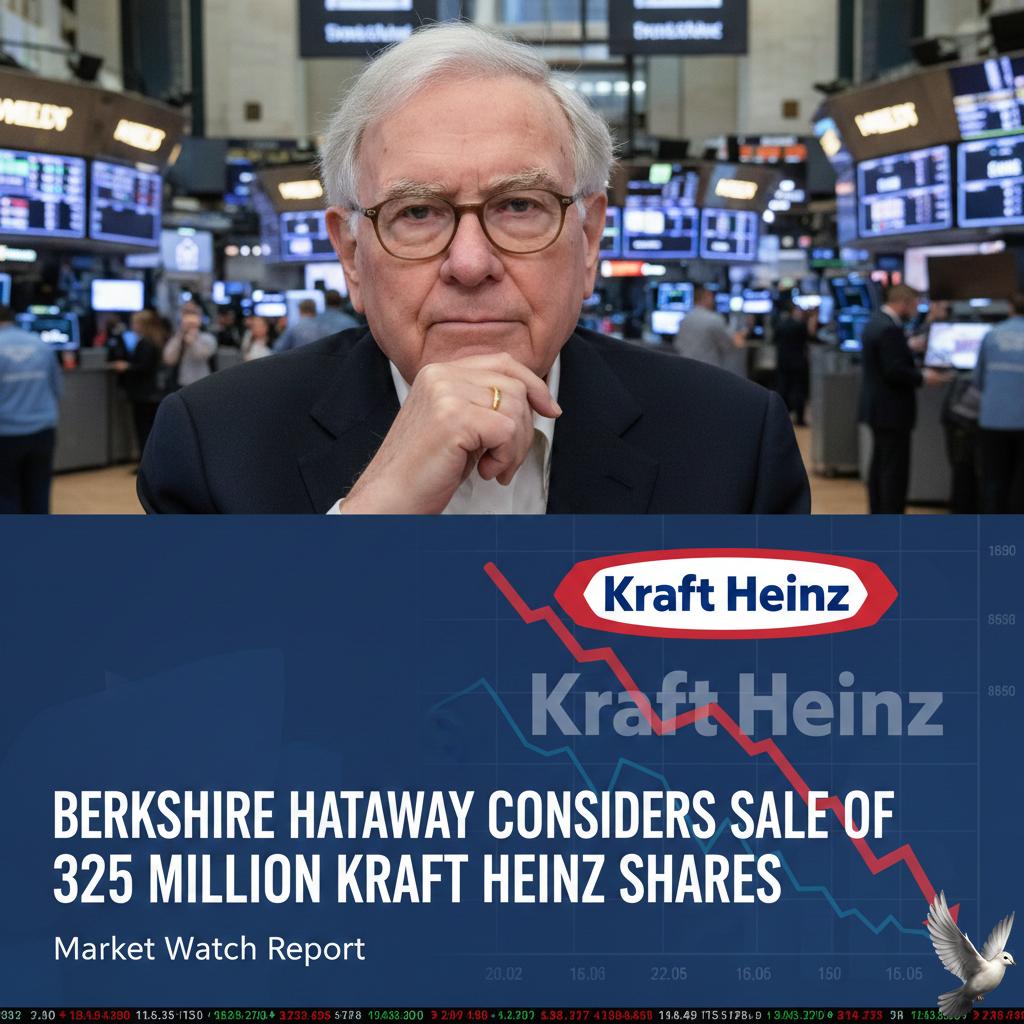 Berkshire Hathaway Considers Sale of 325 Million Kraft Heinz Shares