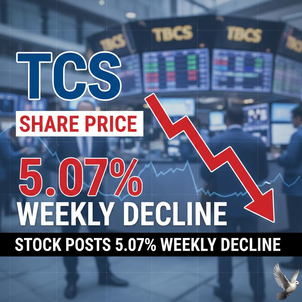 TCS Share Price: Stock Posts 5.07% Weekly Decline