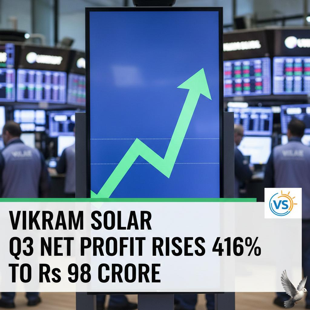 Vikram Solar Q3 Net Profit Rises 416% to Rs 98 Crore