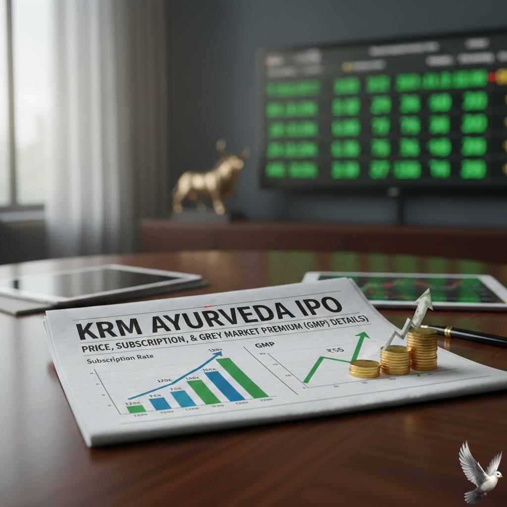 KRM Ayurveda IPO: Price, Subscription, and Grey Market Premium (GMP) Details