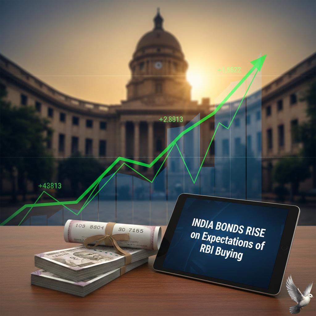 India Bonds Rise on Expectations of RBI Buying