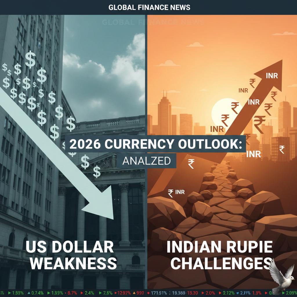 2026 Currency Outlook: US Dollar Weakness and Indian Rupee Challenges Analyzed