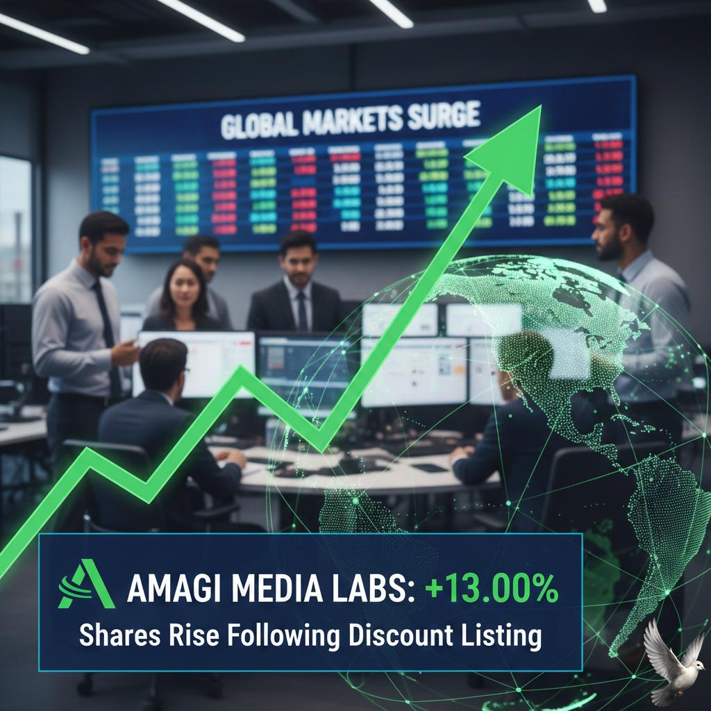 Amagi Media Labs Shares Rise 13% Following Discount Listing