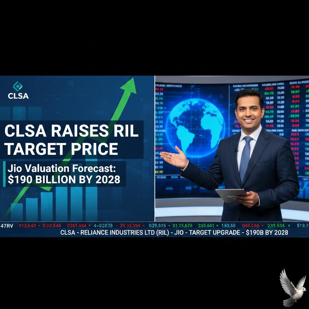 CLSA Raises RIL Target Price, Estimates Jio Valuation May Reach $190 Billion by 2028