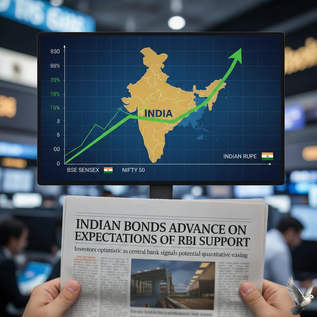 Indian Bonds Advance on Expectations of RBI Support