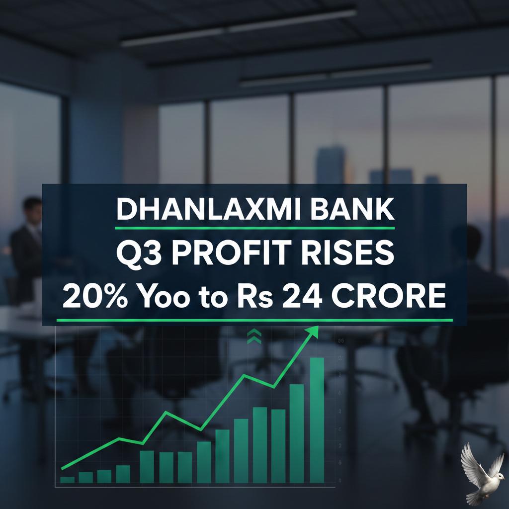 Dhanlaxmi Bank Q3 Profit Rises 20% YoY to Rs 24 Crore
