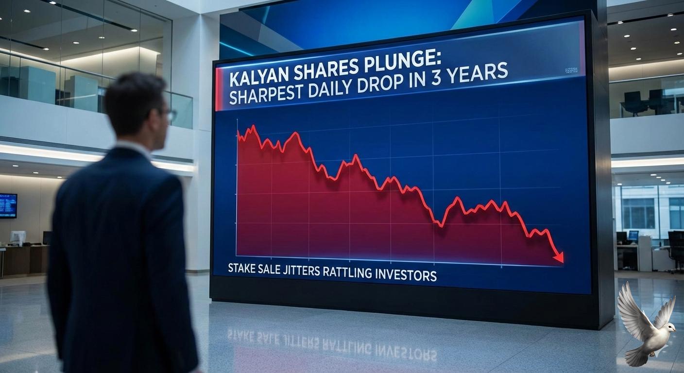 Kalyan Shares Post Sharpest Decline in Three Years Amid Stake Sale Concerns
