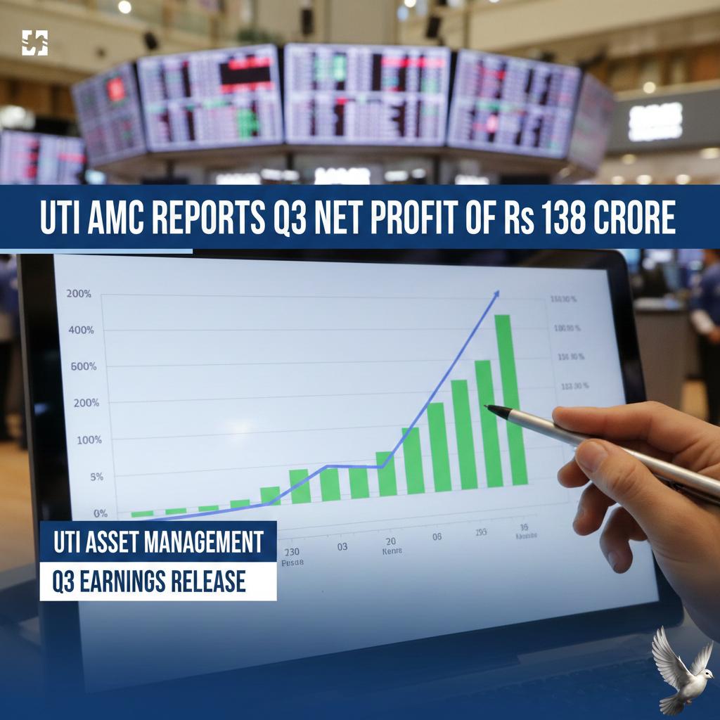 UTI AMC Reports Q3 Net Profit of Rs 138 Crore
