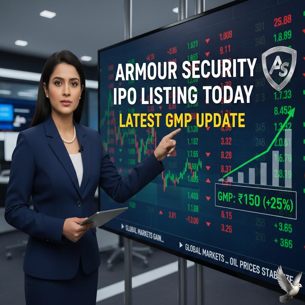 Armour Security IPO Listing Today; Latest GMP Update