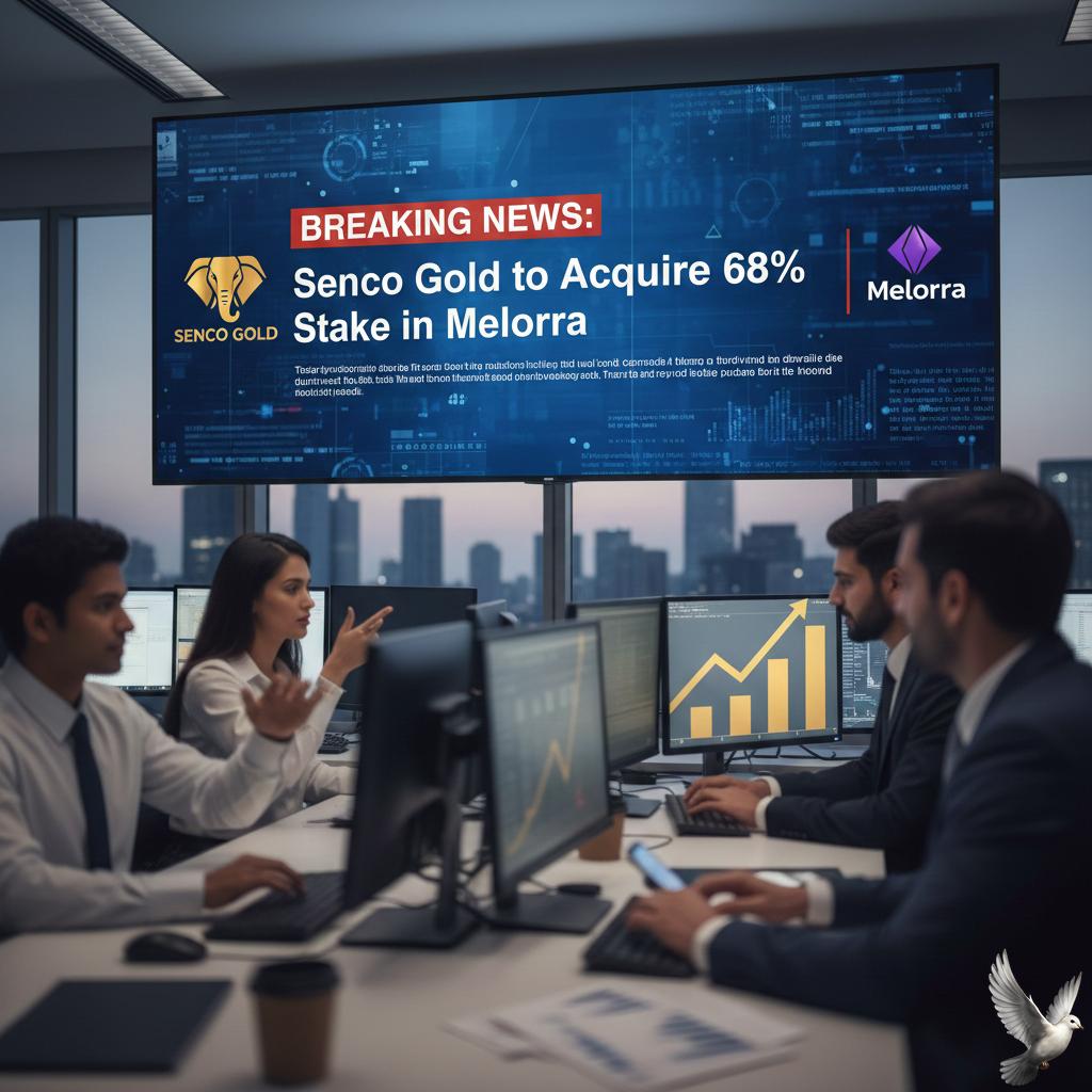 Senco Gold to Acquire 68% Stake in Melorra