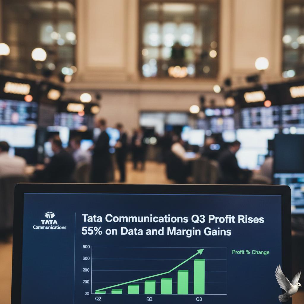 Tata Communications Q3 Profit Rises 55% on Data and Margin Gains