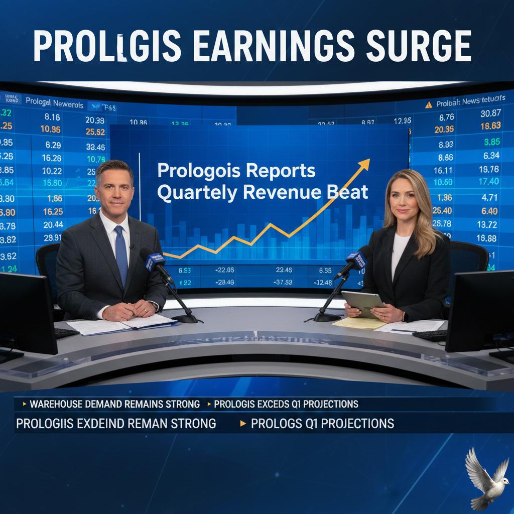 Prologis Reports Quarterly Revenue Beat Amid Firm Warehouse Demand
