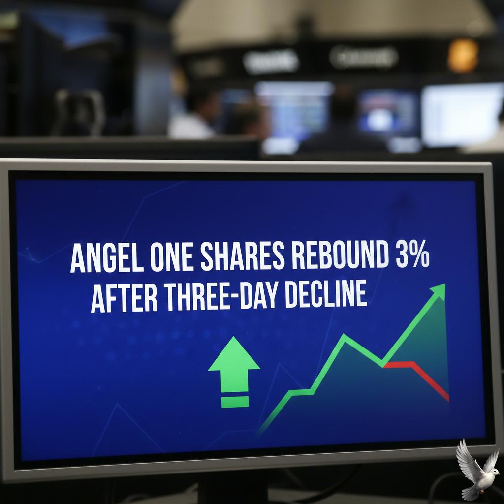 Angel One Shares Rebound 3% After Three-Day Decline