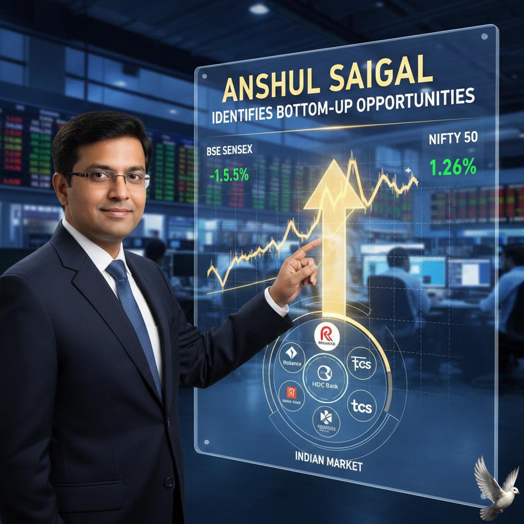 Anshul Saigal Identifies Bottom-Up Opportunities in Indian Market