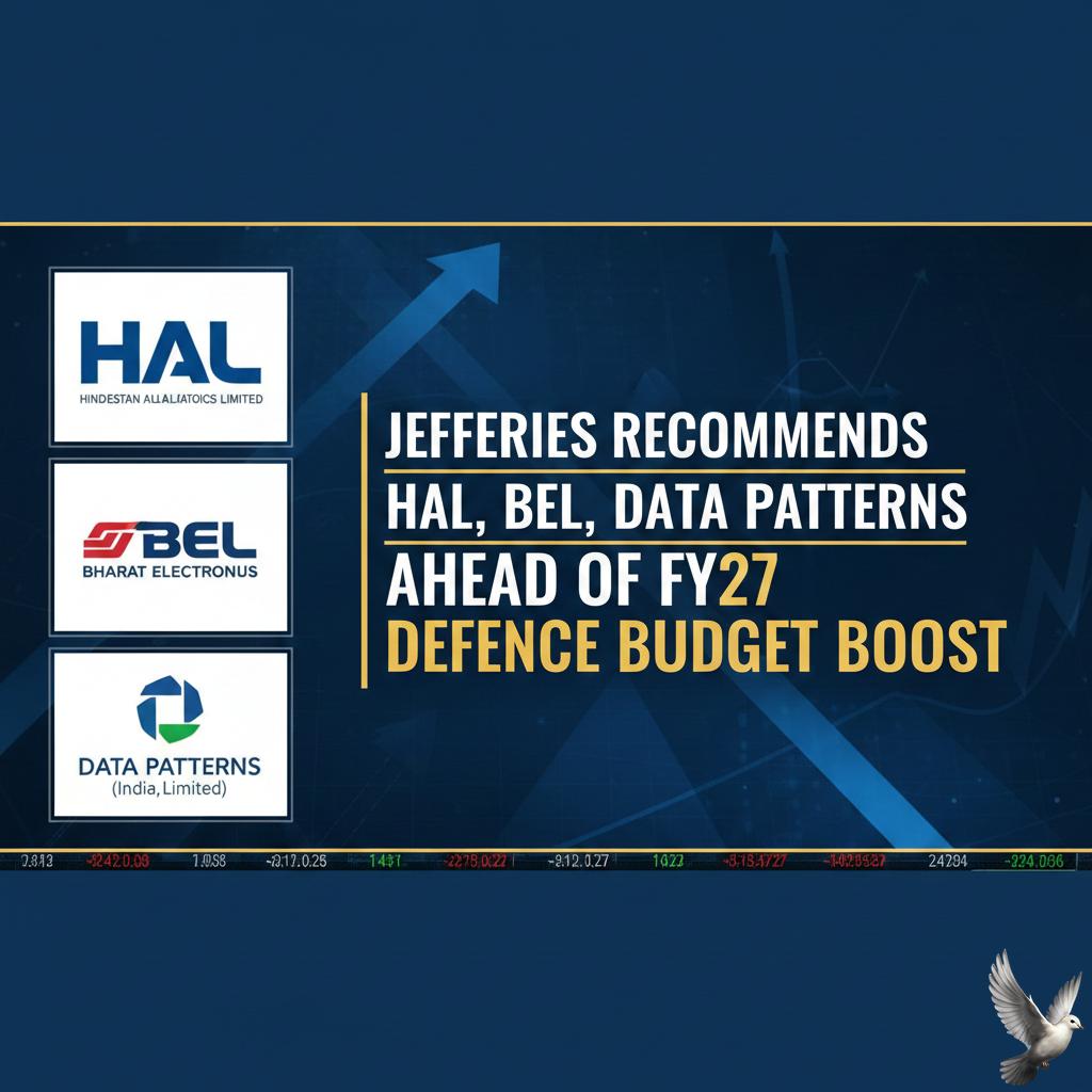 Jefferies Recommends HAL, BEL, Data Patterns Ahead of Expected FY27 Defence Budget Increase