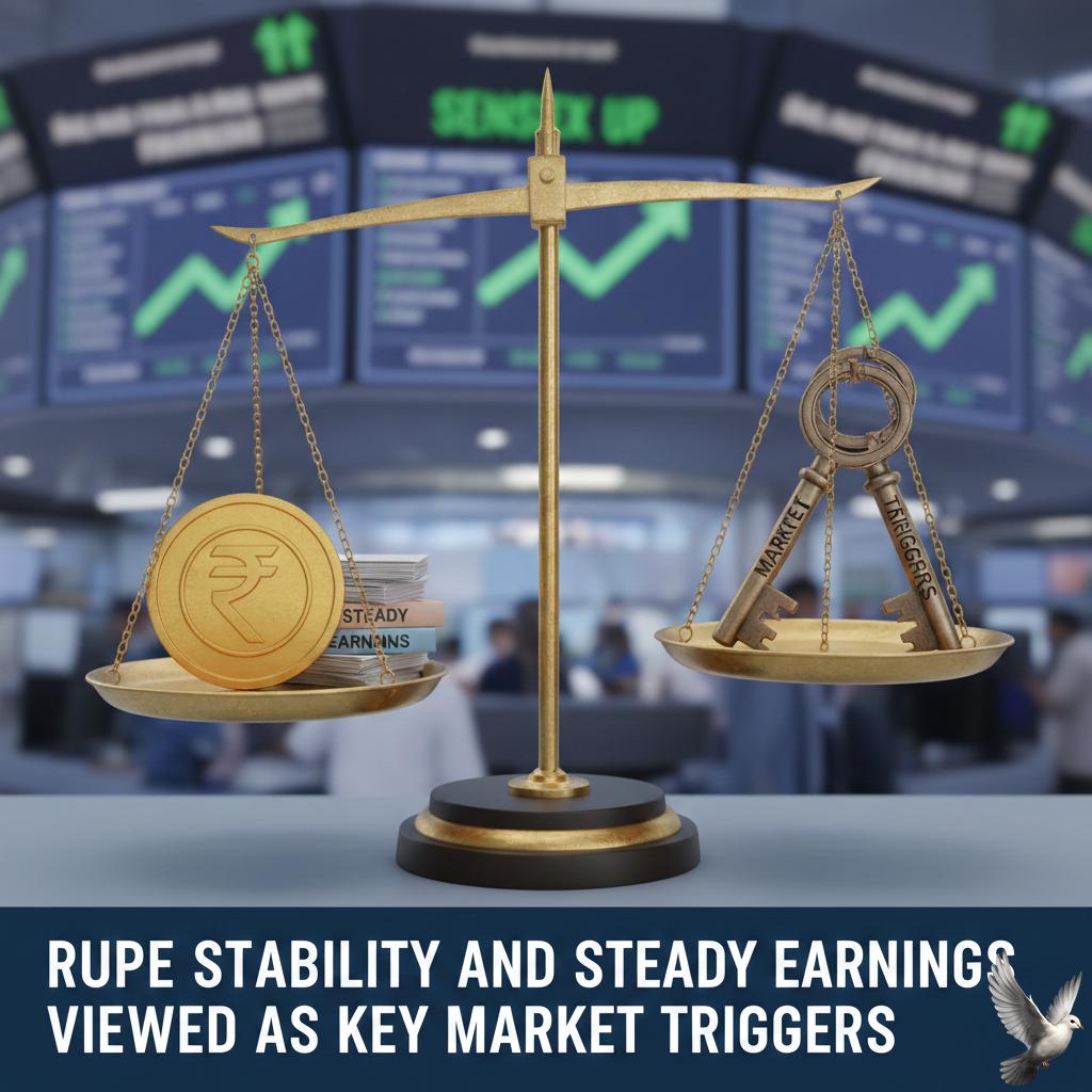 Rupee Stability and Steady Earnings Viewed as Key Market Triggers