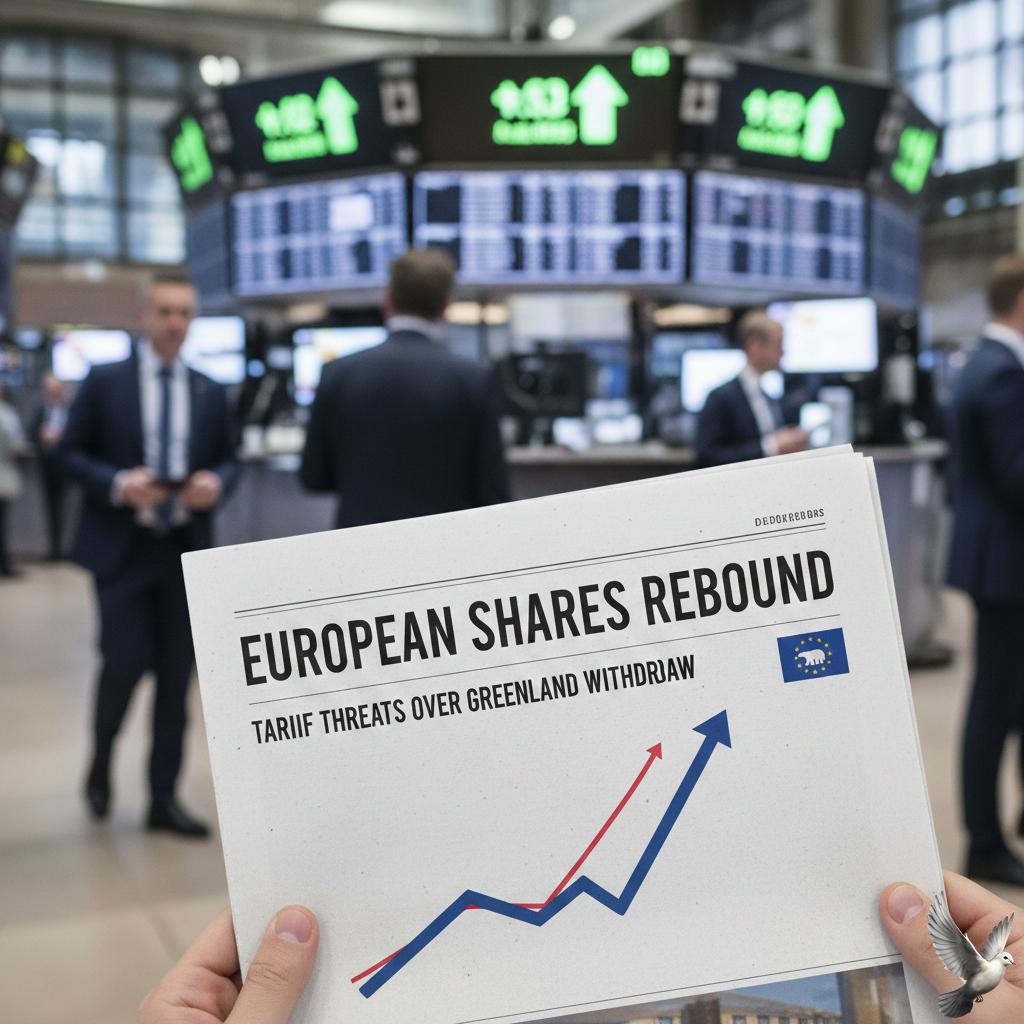 European Shares Rebound as Tariff Threats Over Greenland Withdrawn