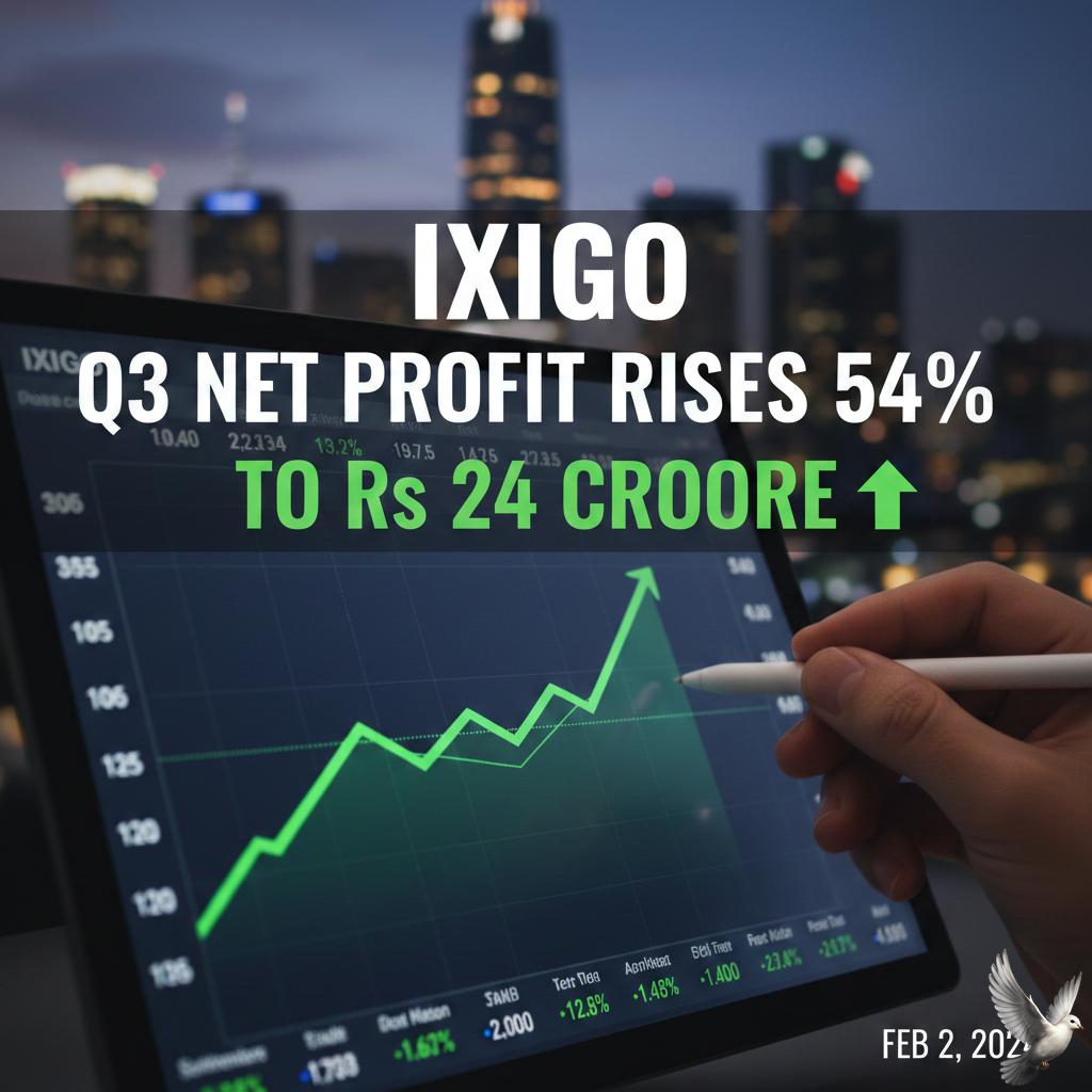 Ixigo Q3 Net Profit Rises 54% to Rs 24 Crore