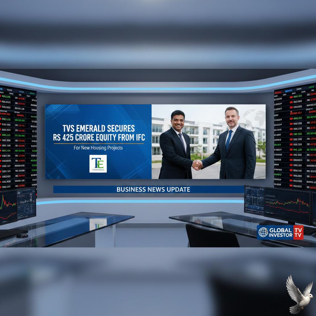 TVS Emerald Secures Rs 425 Crore Equity from IFC for New Housing Projects