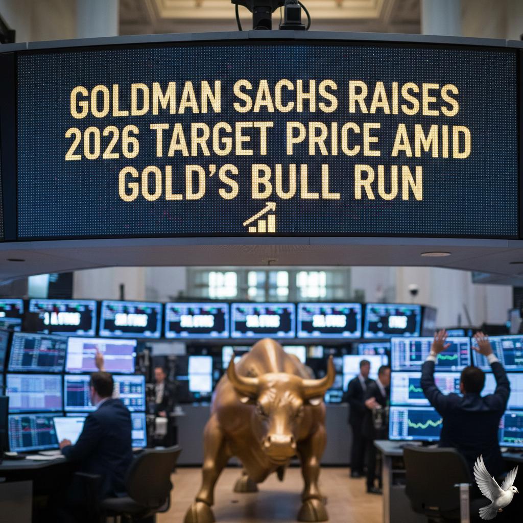 Goldman Sachs Raises 2026 Target Price Amid Gold's Bull Run
