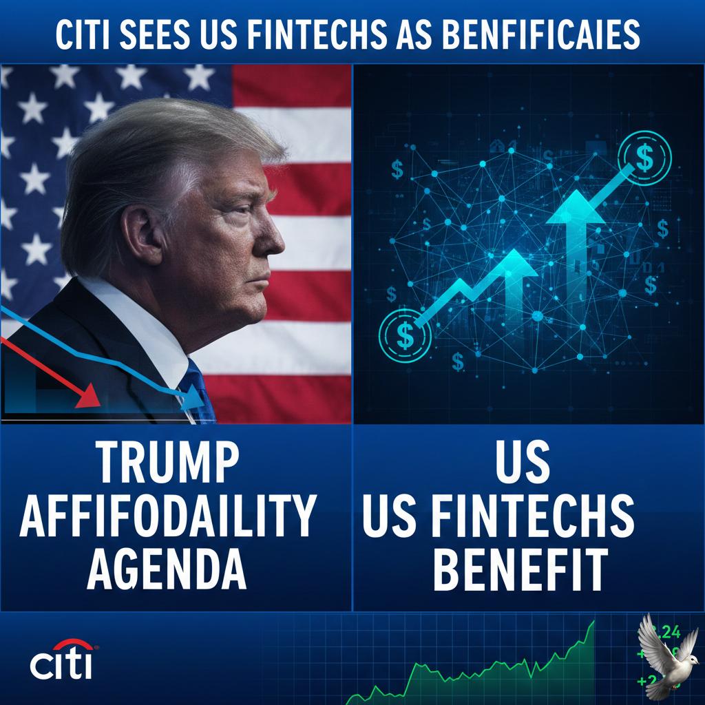 Citi Sees US Fintechs as Beneficiaries of Trump Affordability Agenda