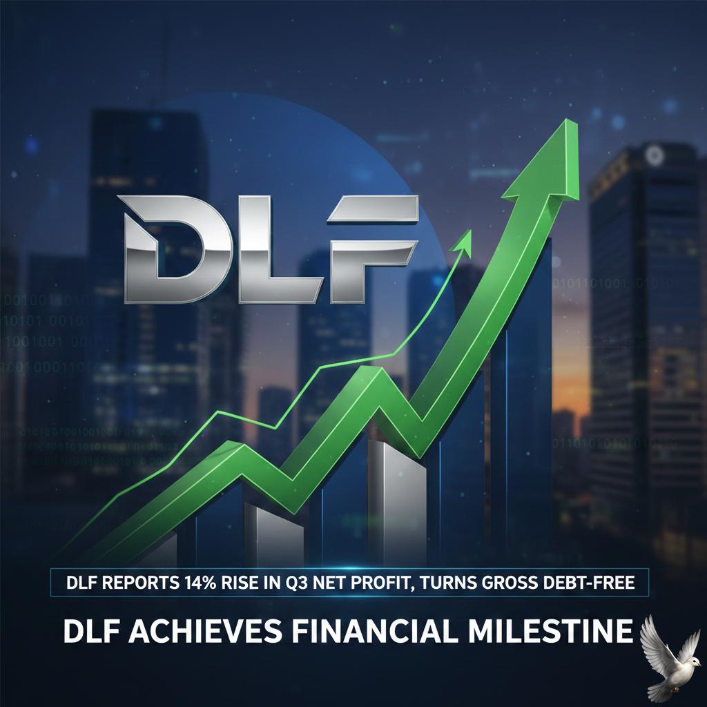 DLF Reports 14% Rise in Q3 Net Profit, Turns Gross Debt-Free