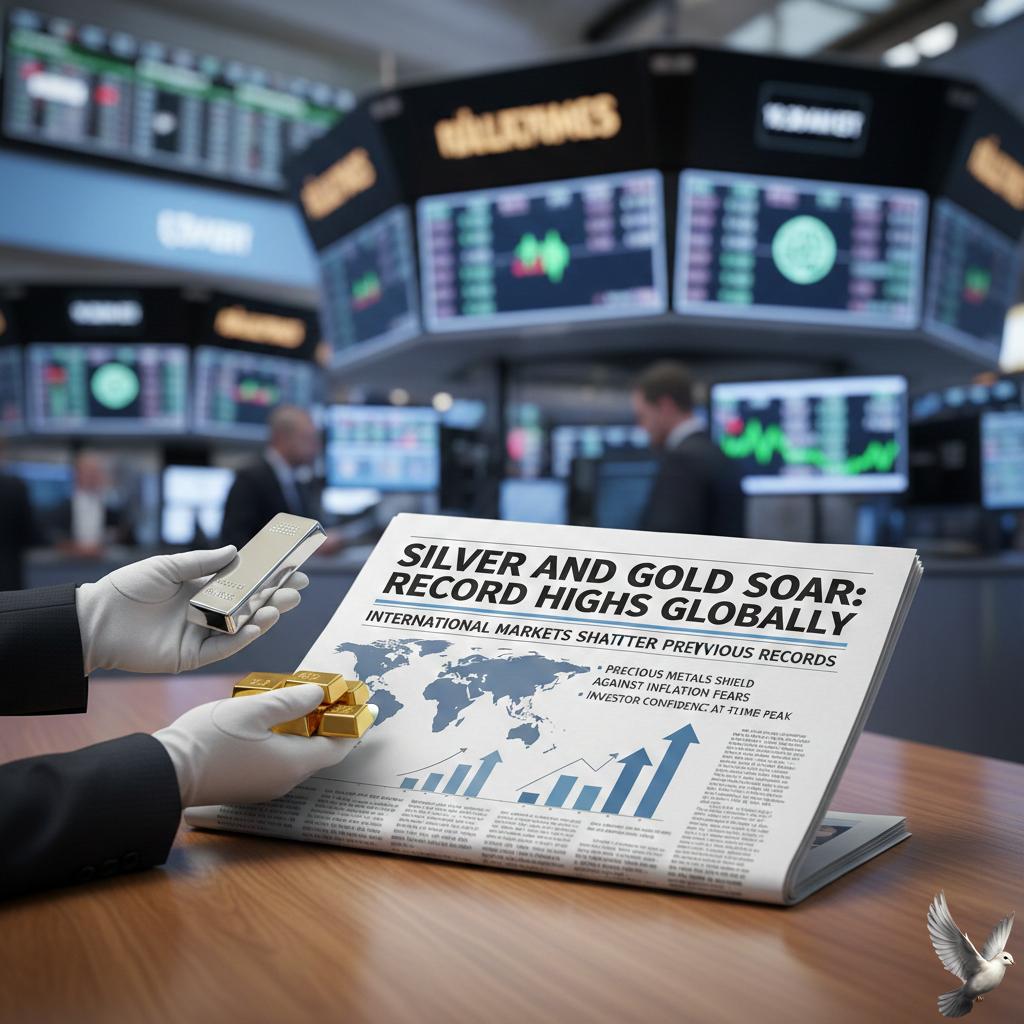 Silver and Gold Hit Record Highs in International Markets