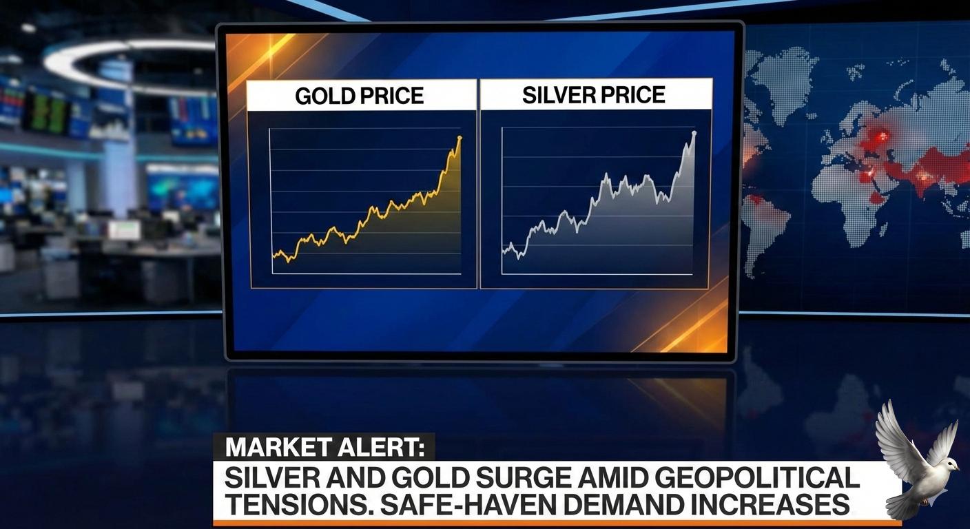 Silver and Gold Price Movements Amid Geopolitical Tensions