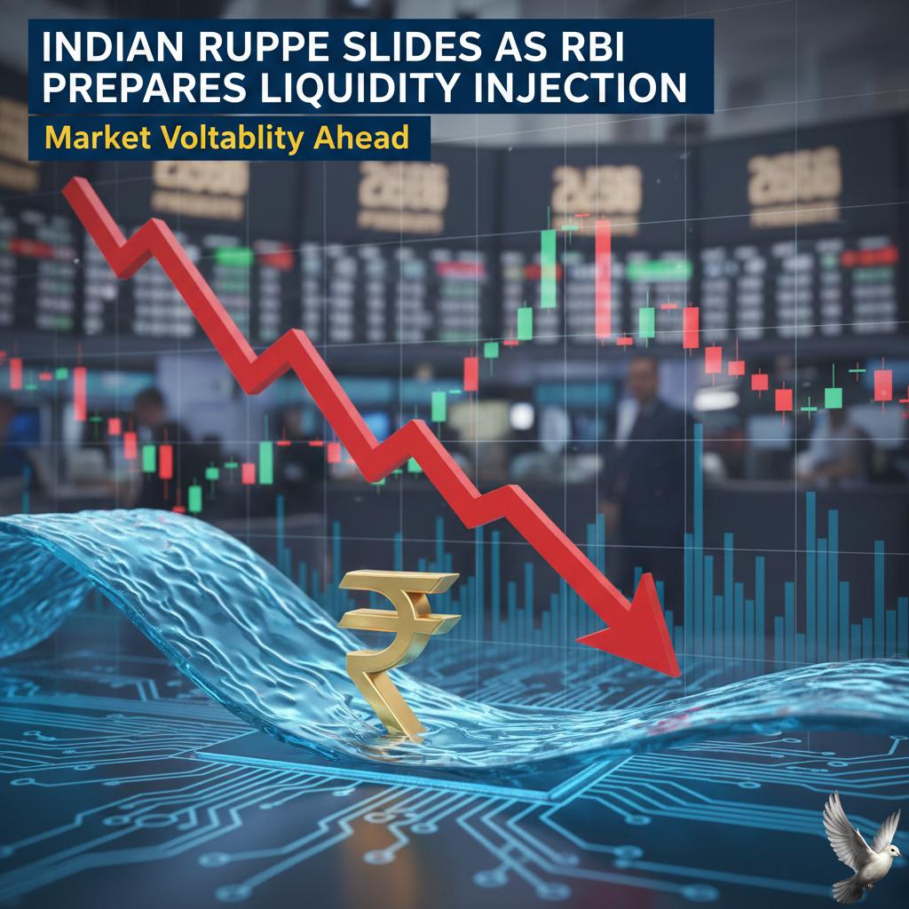Indian Rupee Slides as RBI Prepares Liquidity Injection