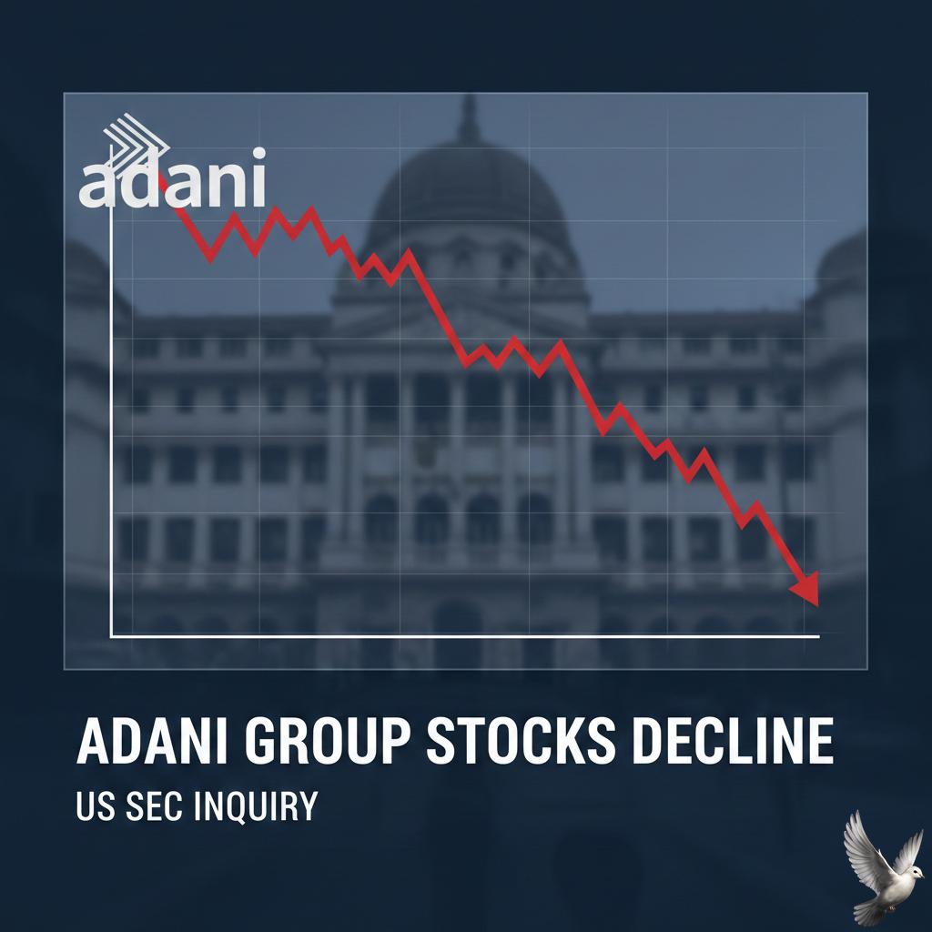 Adani Group Stocks Decline Following US SEC Inquiry