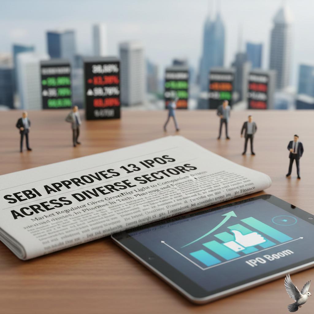 SEBI Approves 13 IPOs Across Diverse Sectors