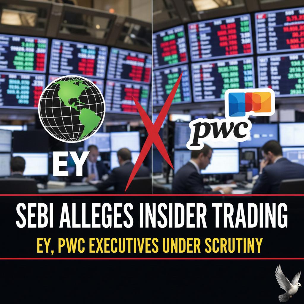 SEBI Alleges Insider Trading by EY, PwC Executives