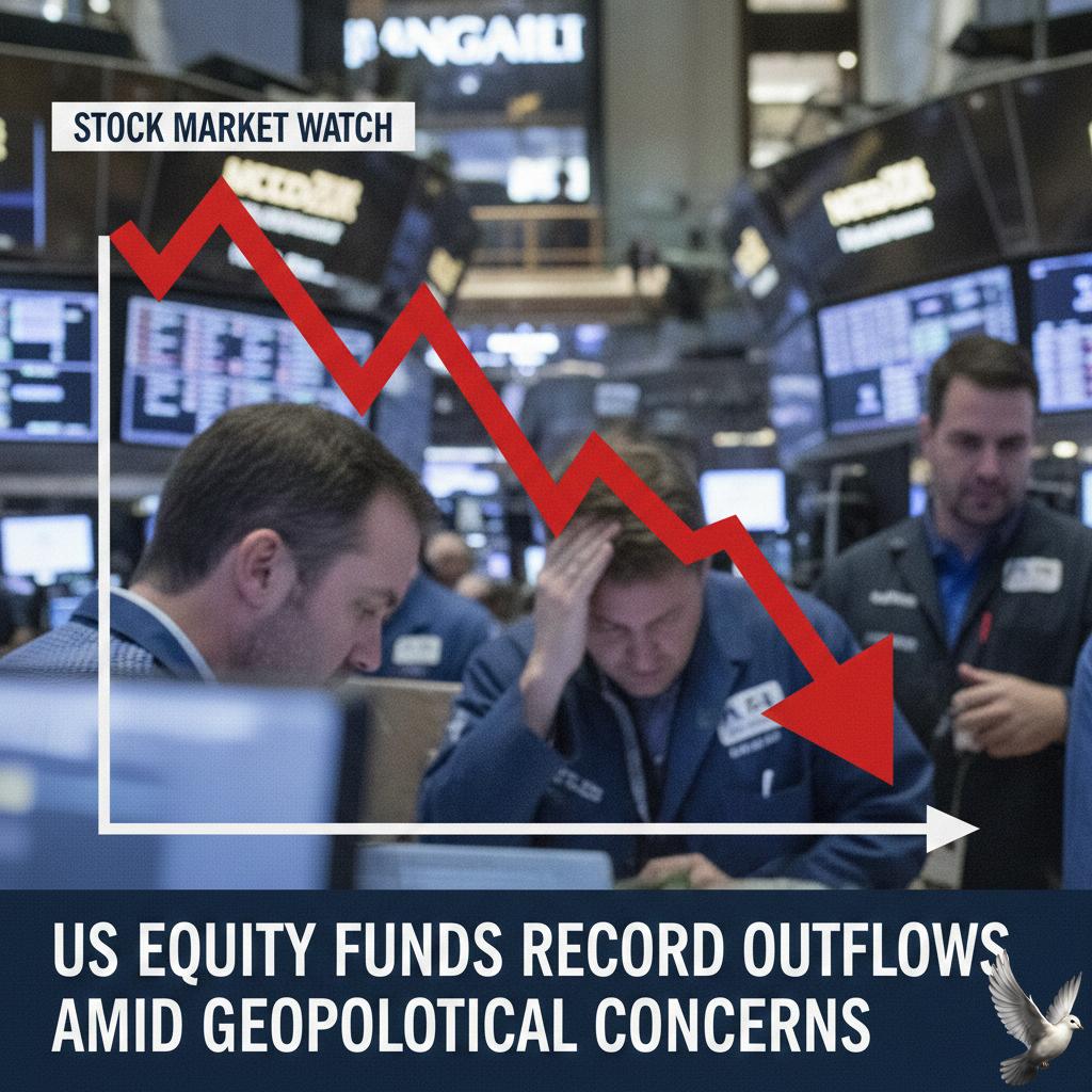 US Equity Funds Record Outflows Amid Geopolitical Concerns