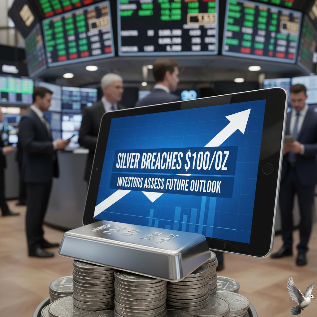 Silver Breaches $100/oz as Investors Assess Future Outlook