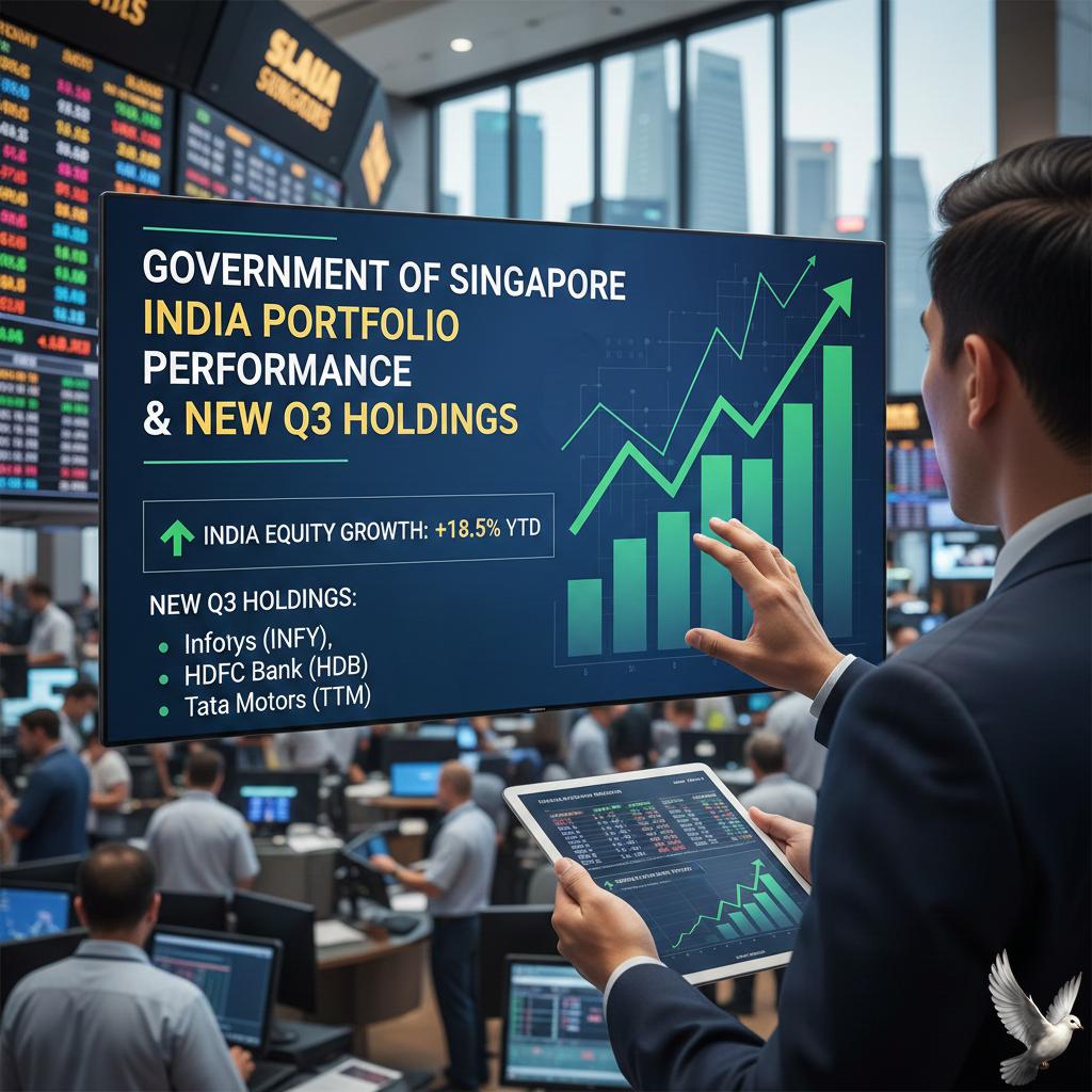 Government of Singapore’s India Portfolio Performance and New Q3 Holding