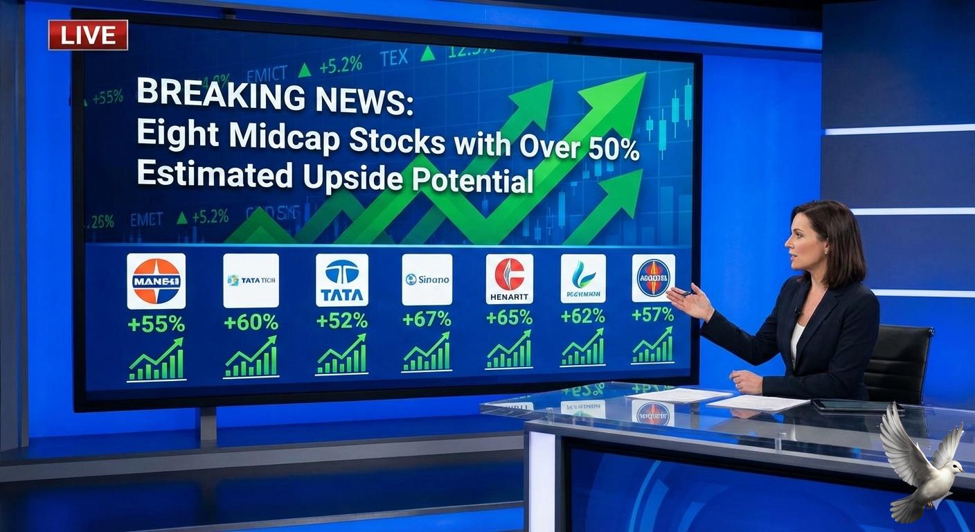 Eight Midcap Stocks with Over 50% Estimated Upside Potential