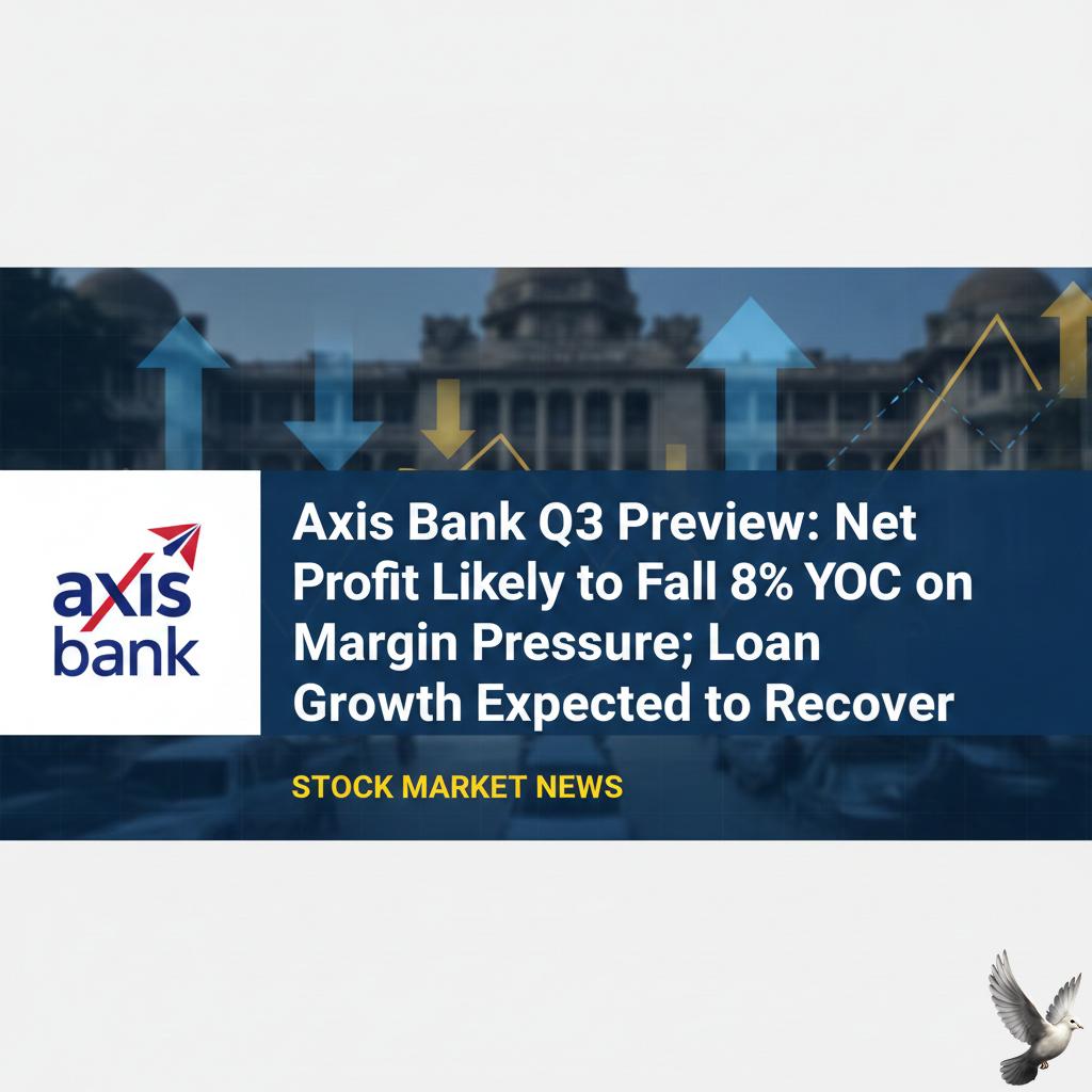 Axis Bank Q3 Preview: Net Profit Likely to Fall 8% YoY on Margin Pressure; Loan Growth Expected to Recover