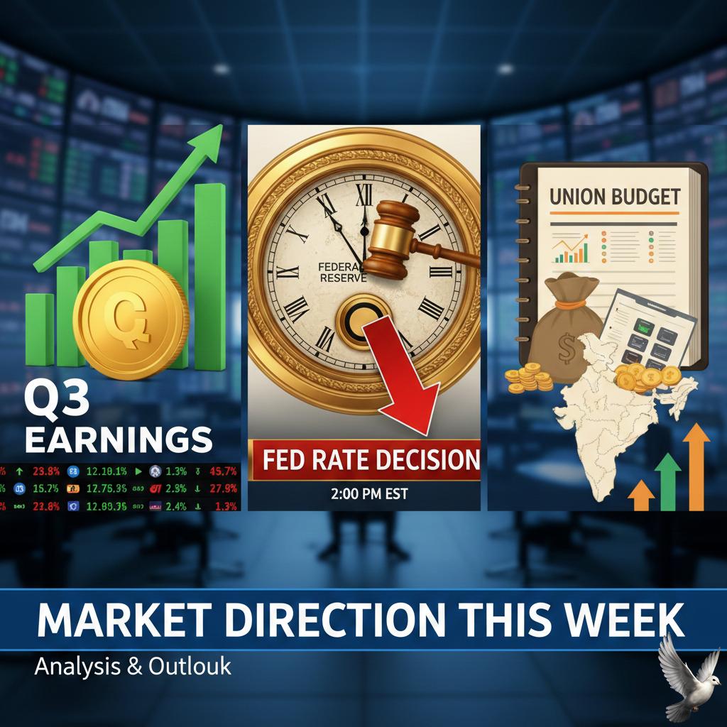 Q3 Earnings, Fed Rate Decision, Union Budget to Drive Market Direction This Week