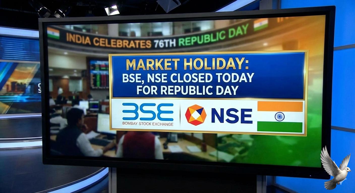 BSE, NSE Closed Today for Republic Day