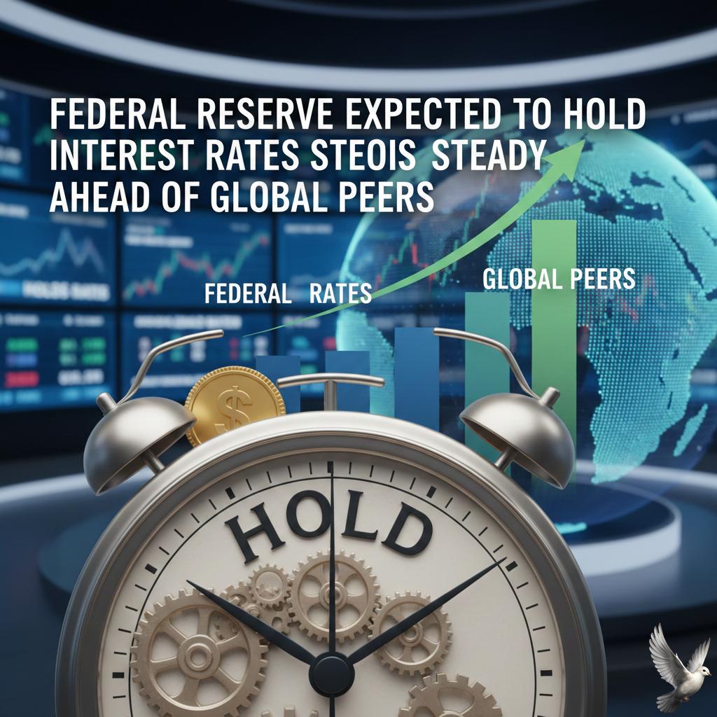 Federal Reserve Expected to Hold Interest Rates Steady Ahead of Global Peers