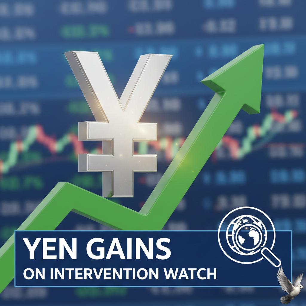 Yen Gains on Intervention Watch