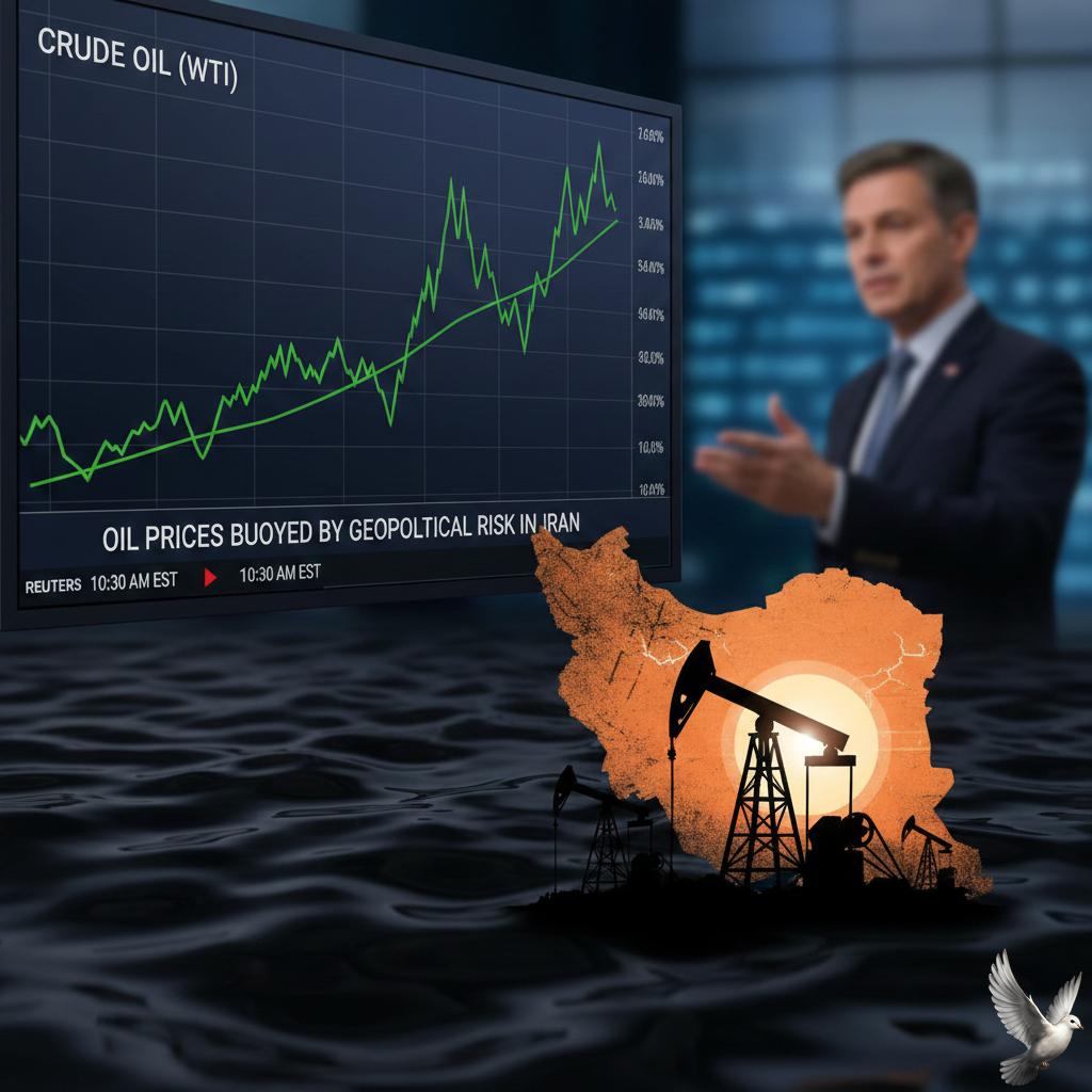 Oil Prices Buoyed by Geopolitical Risk in Iran
