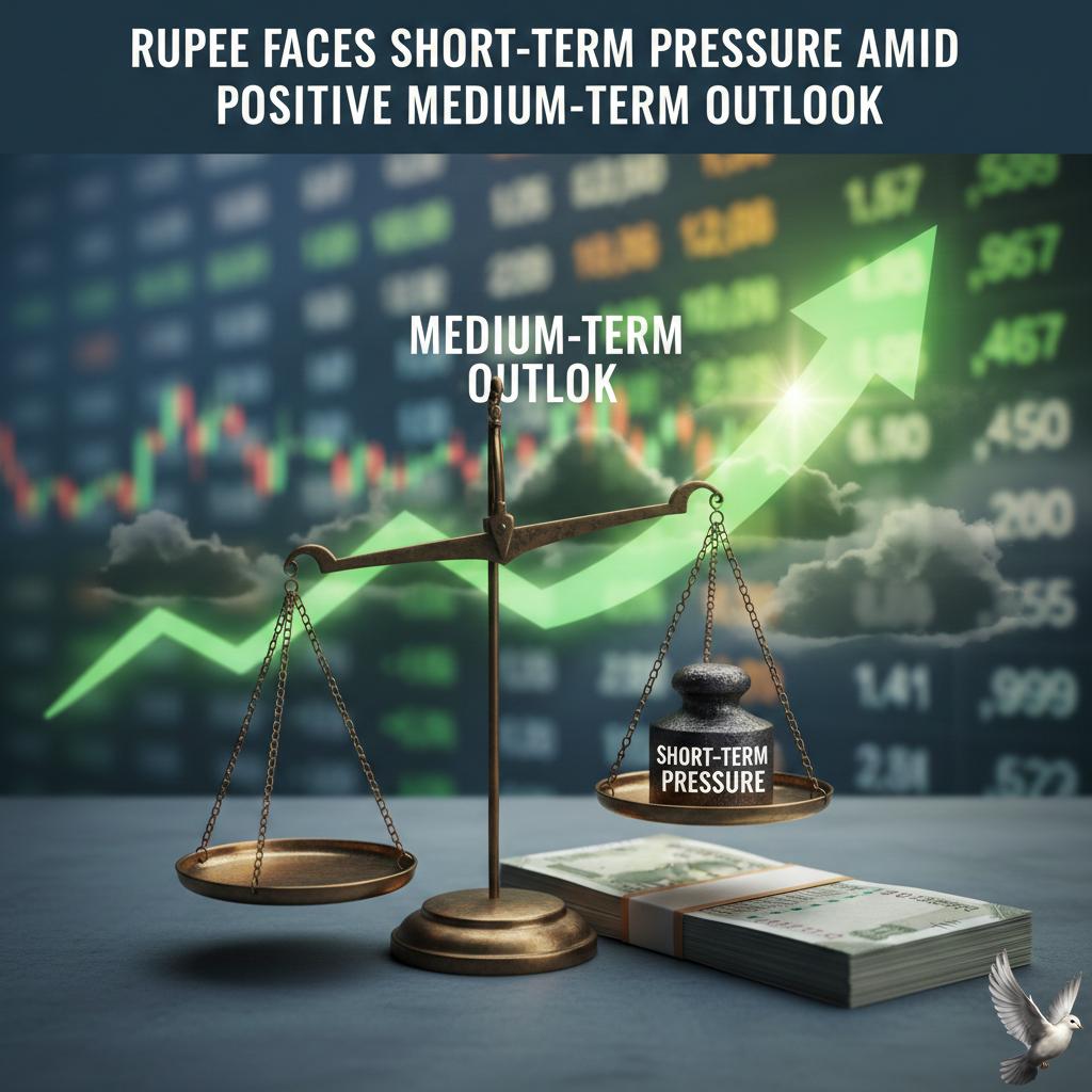 Rupee Faces Short-term Pressure Amid Positive Medium-term Outlook