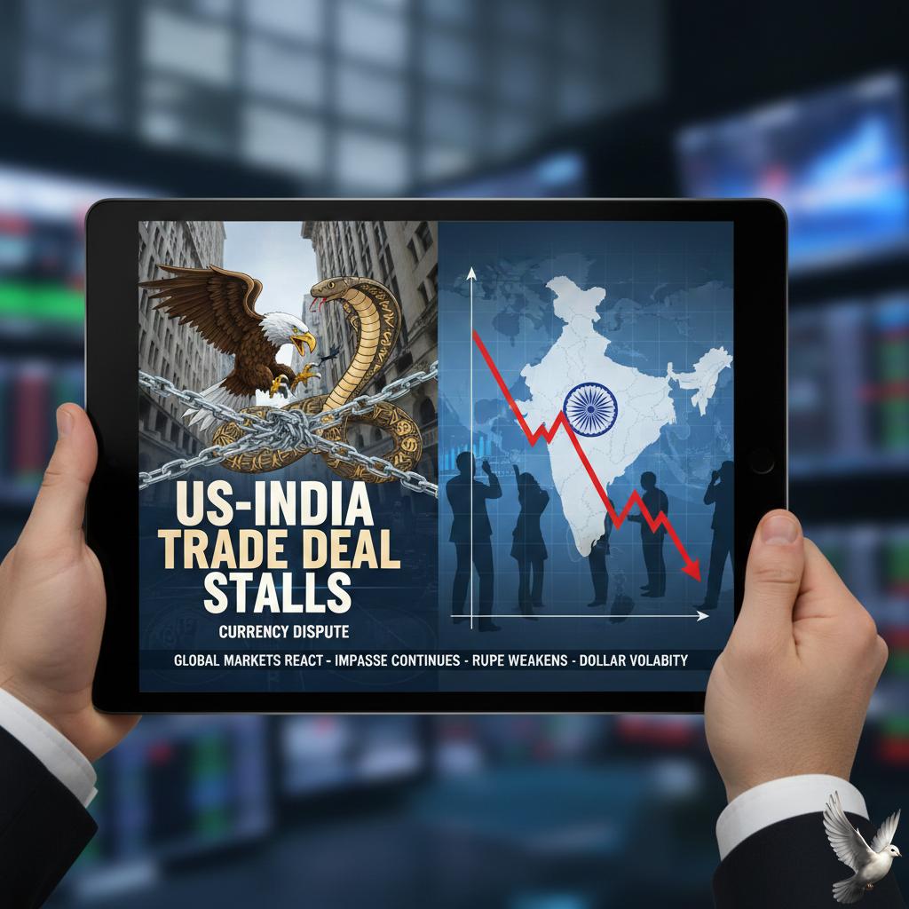 US-India Trade Deal Stalls Over Currency Dispute