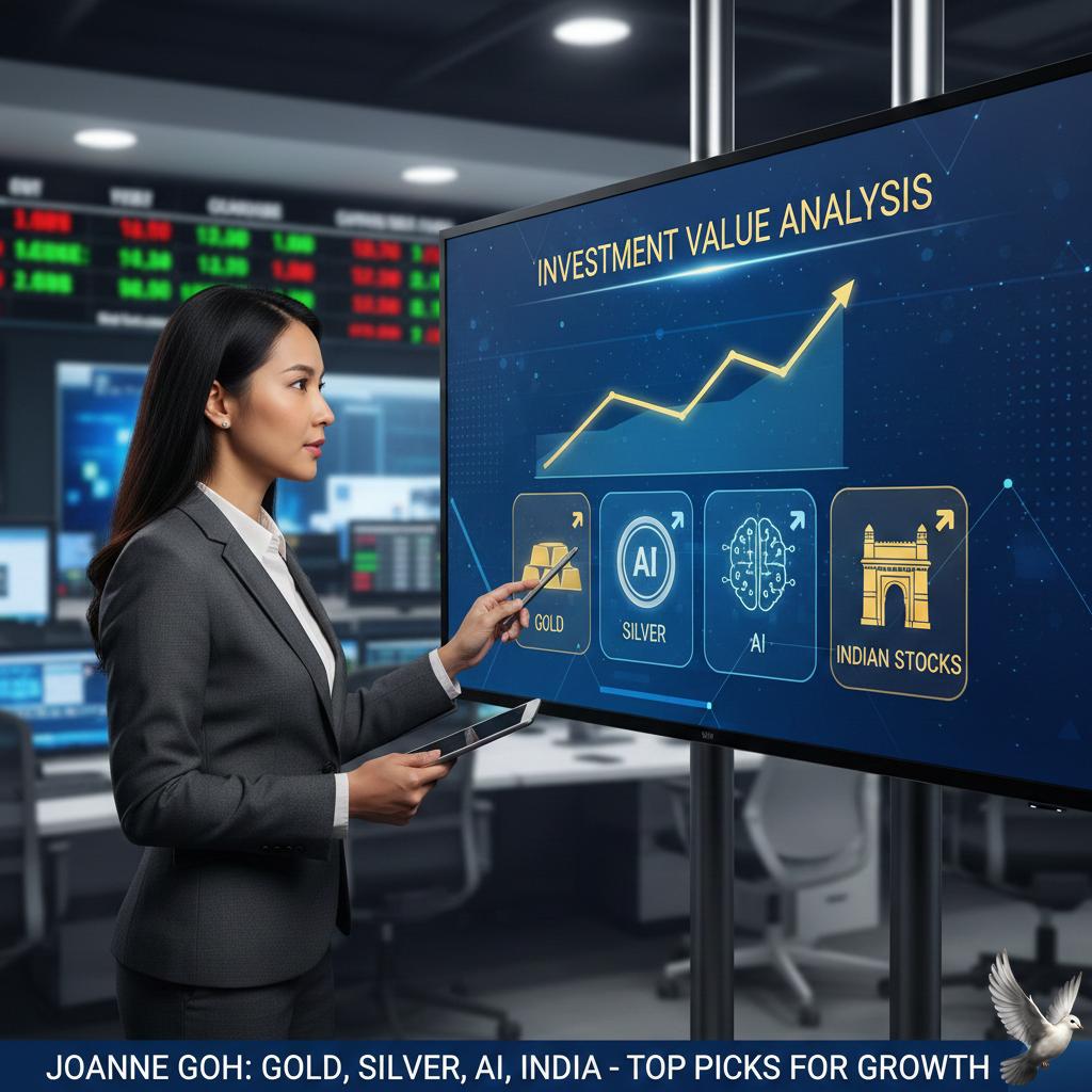 Joanne Goh Analyzes Investment Value in Gold, Silver, AI, and Indian Stocks